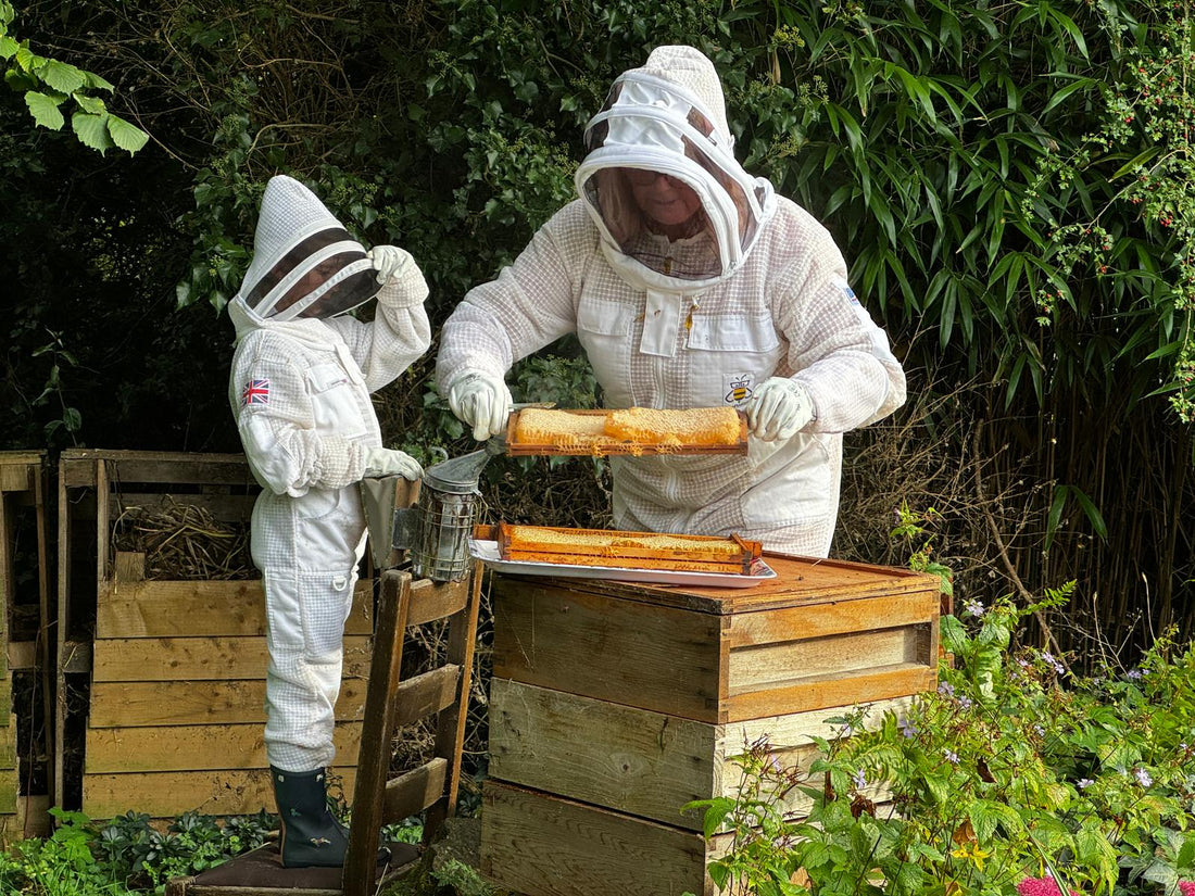 Beekeeping adventures with Grandma